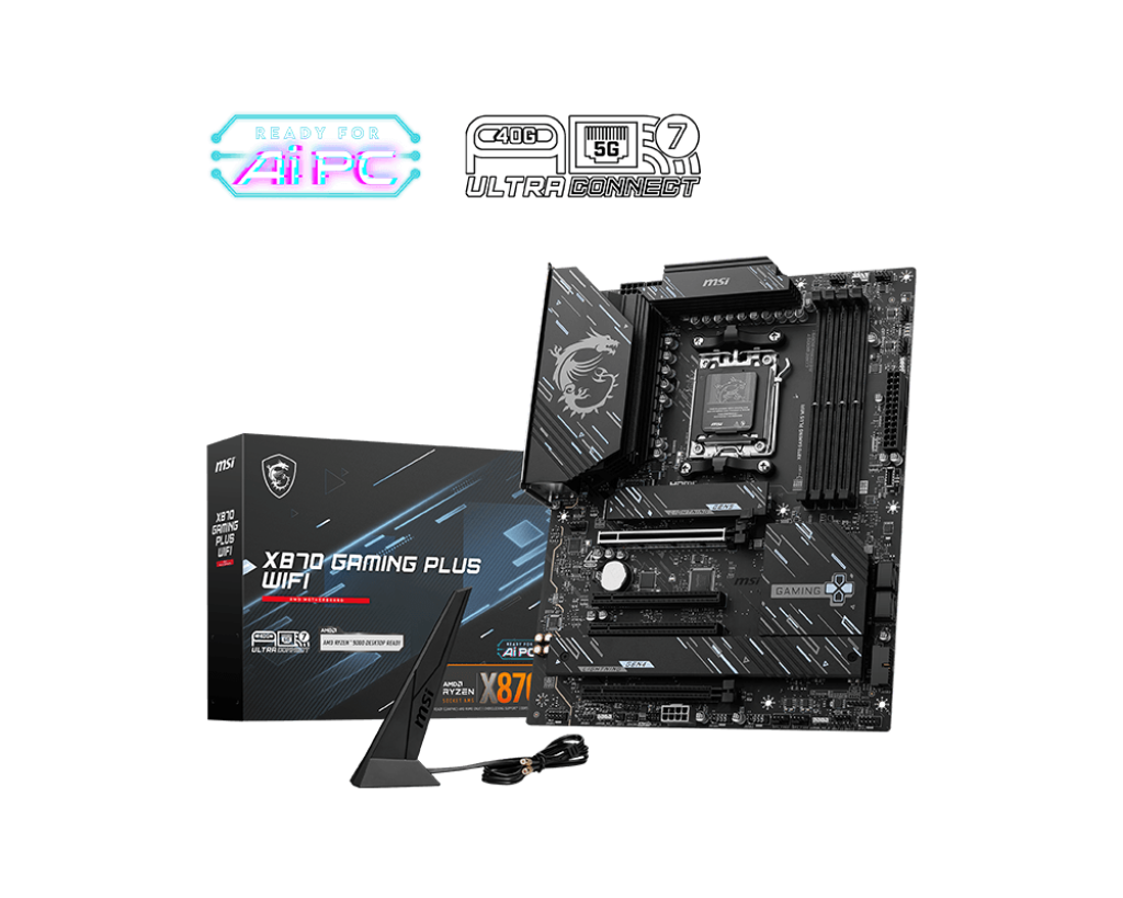 MSI Mainboard X870 GAMING PLUS WIFI