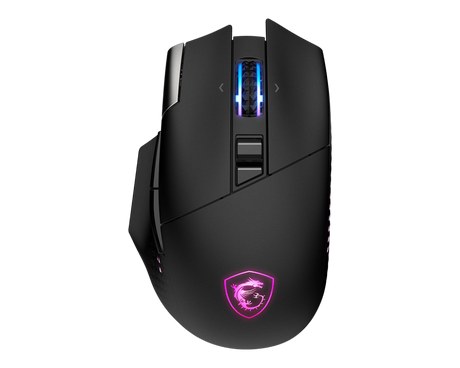 MSI Gaming Maus VERSA PRO WIRELESS + MOUSE DOCK PRO