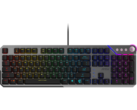 MSI PC Tastatur STRIKE 600 USB, Deutsch