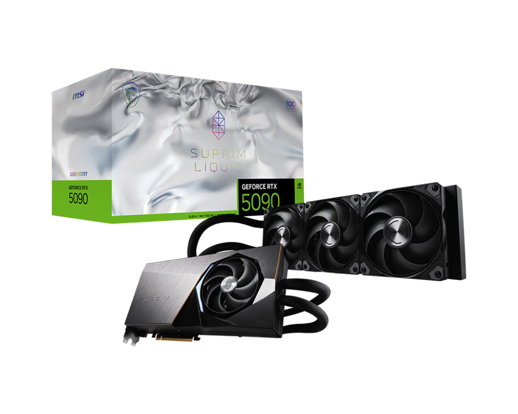 MSI Grafikkarte GeForce RTX 5090 32G SUPRIM LIQUID SOC