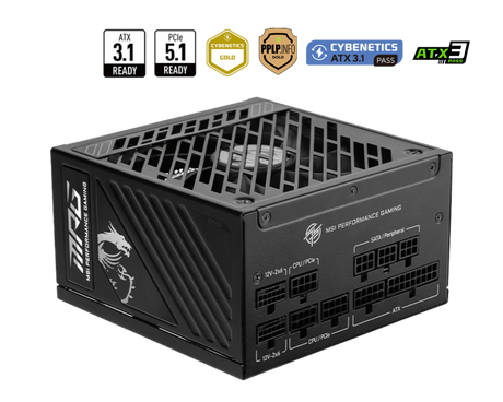 MSI Desktop PC Netzteil MPG A850GS PCIE5