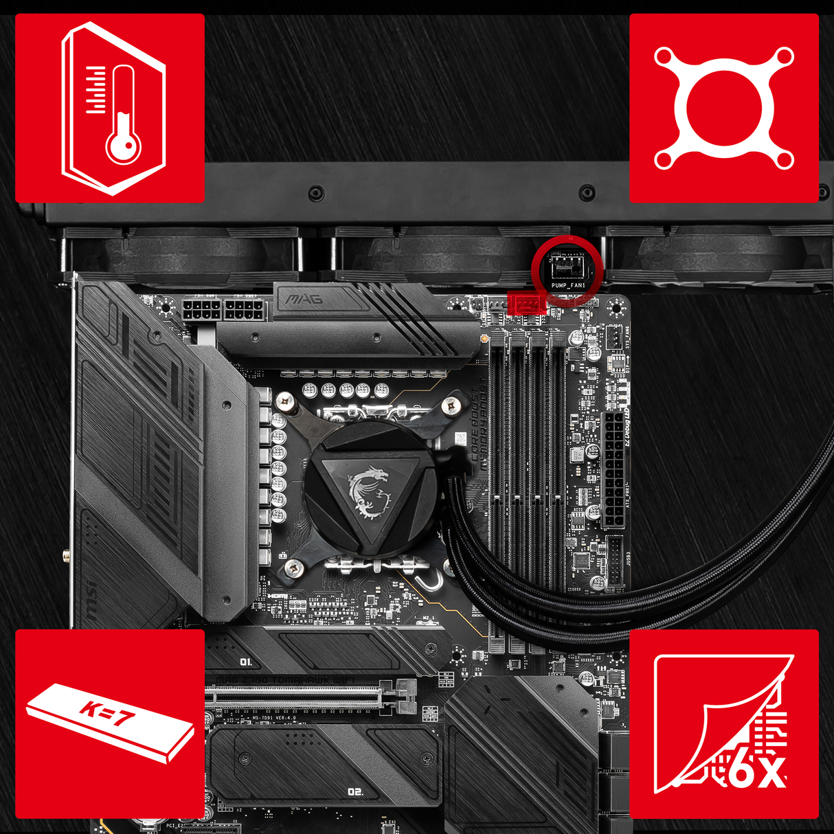 MSI Mainboard MAG Z790 TOMAHAWK WIFI
