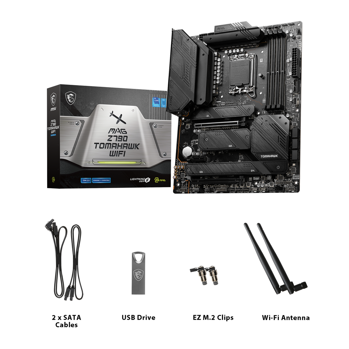 MSI Mainboard MAG Z790 TOMAHAWK WIFI
