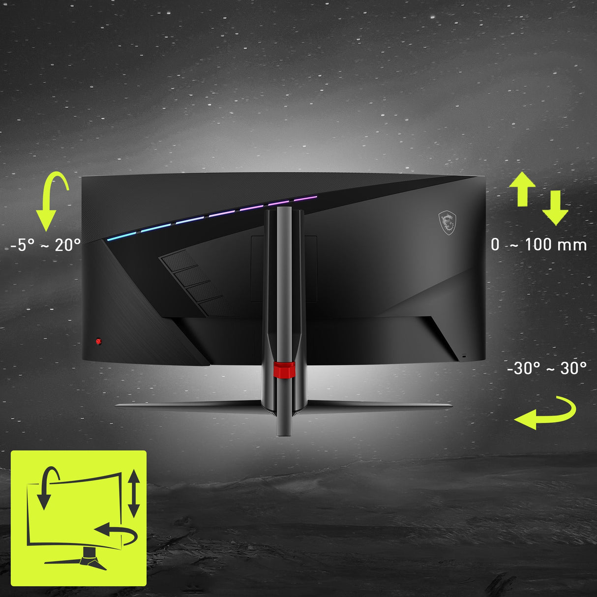 MAG 345CQR | MSI Gaming Monitor
