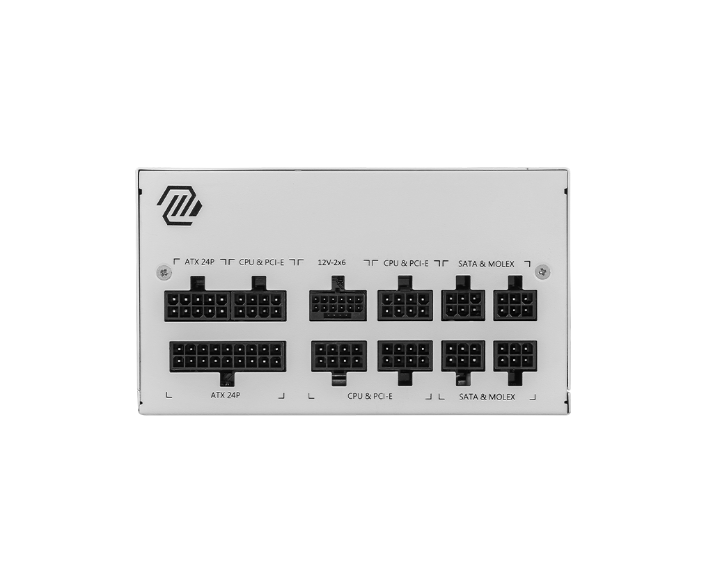 MSI MAG A850GL PCIE5 WHITE