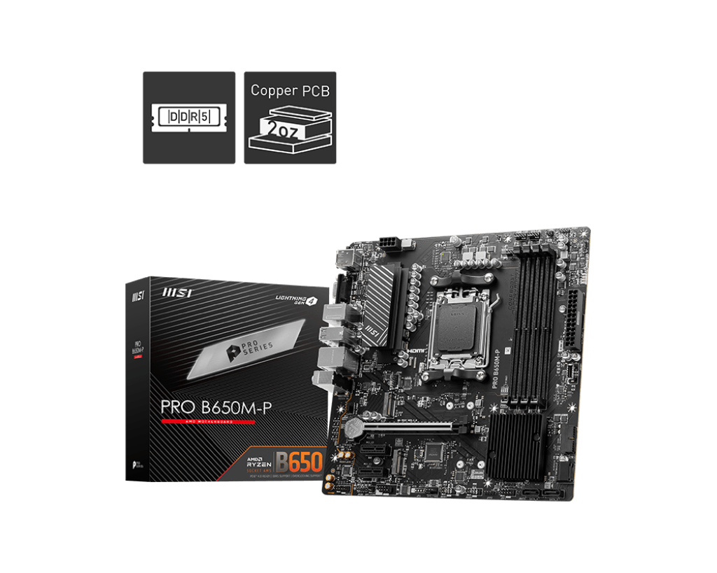 MSI Motherboard PRO B650M-P - MSI e-Shop | Offiziell von MSI Deutschland