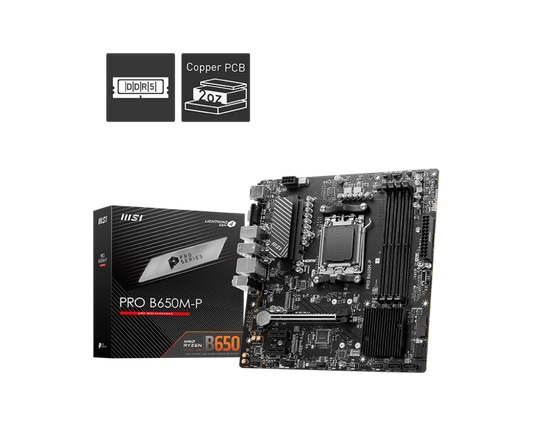 MSI Motherboard PRO B650M-P - MSI e-Shop | Offiziell von MSI Deutschland