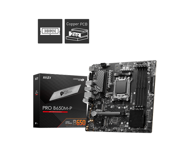 MSI Motherboard PRO B650M-P - MSI e-Shop | Offiziell von MSI Deutschland