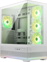 MSI MAG PANO 110R PZ WHITE PC Case | 270° Panoramic View | Mid-Tower