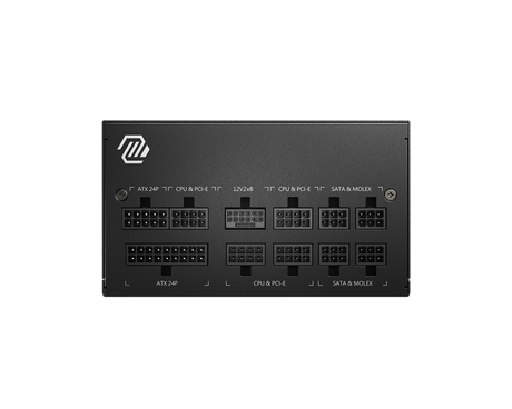 MSI Desktop PC Netzteil ATX 850Watt 80 Plus Gold MAG A850GL PCIE5