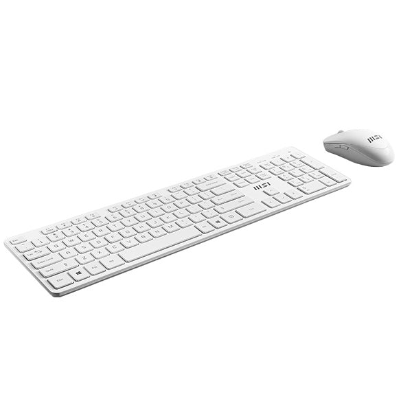 MSI Kabelloses deutsche Tastatur / Maus Combo Weiß