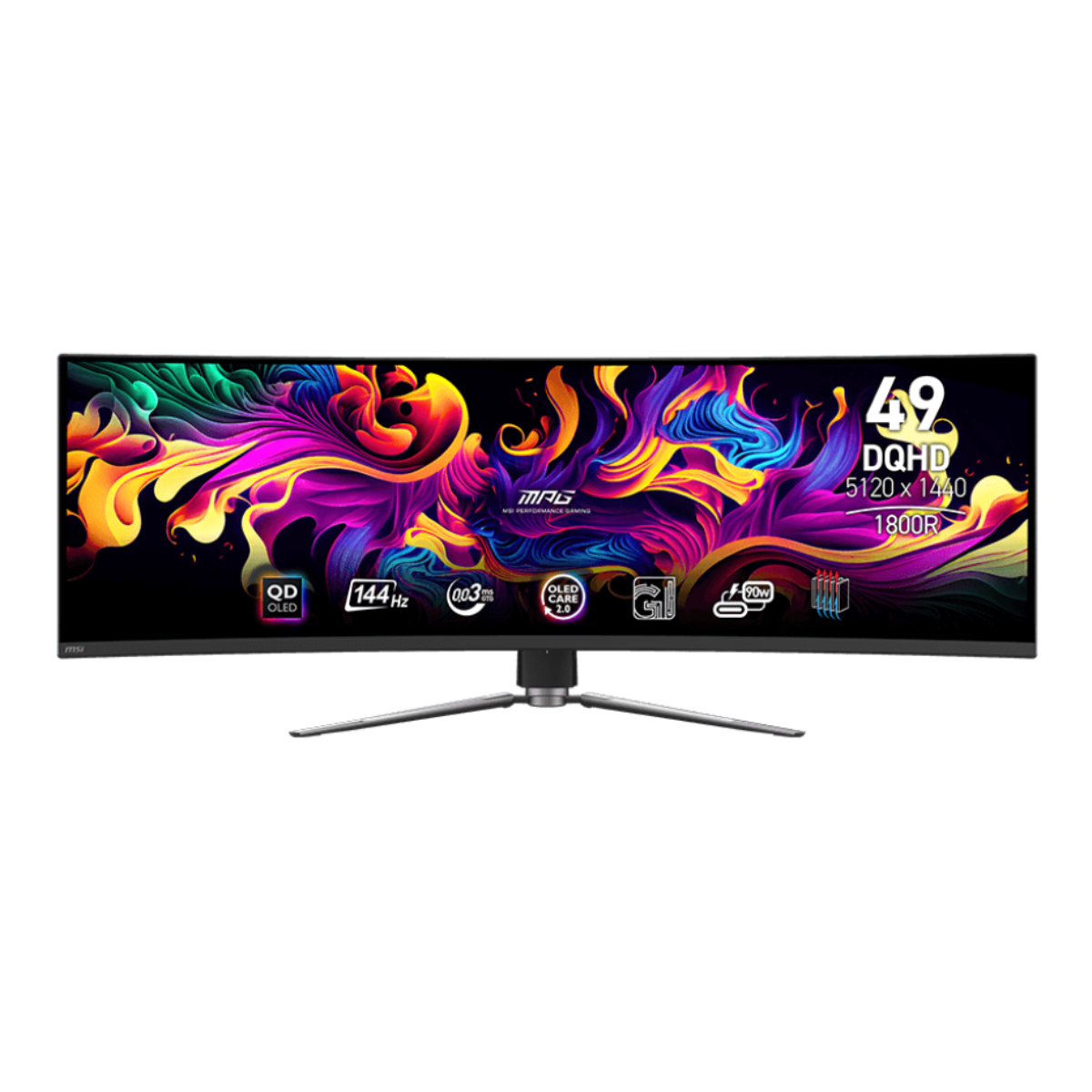 MSI MPG 491CQP QD-OLED | Monitor Gaming