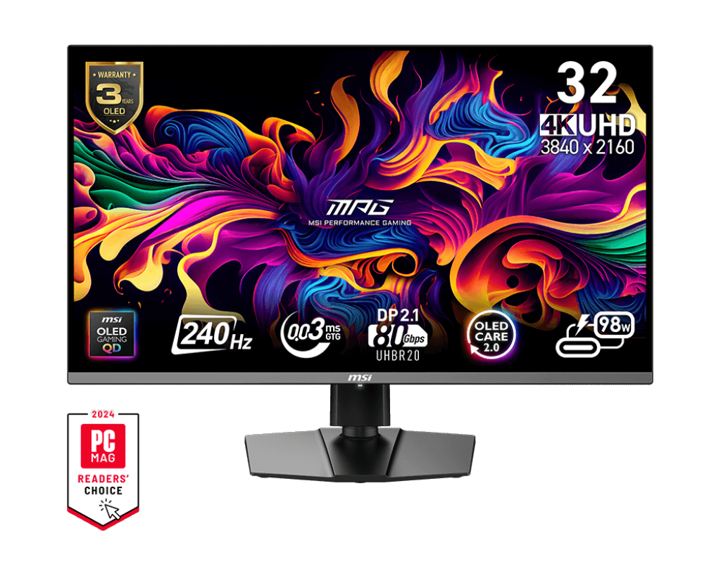 MPG 322URX QD-OLED | MSI Gaming Monitor