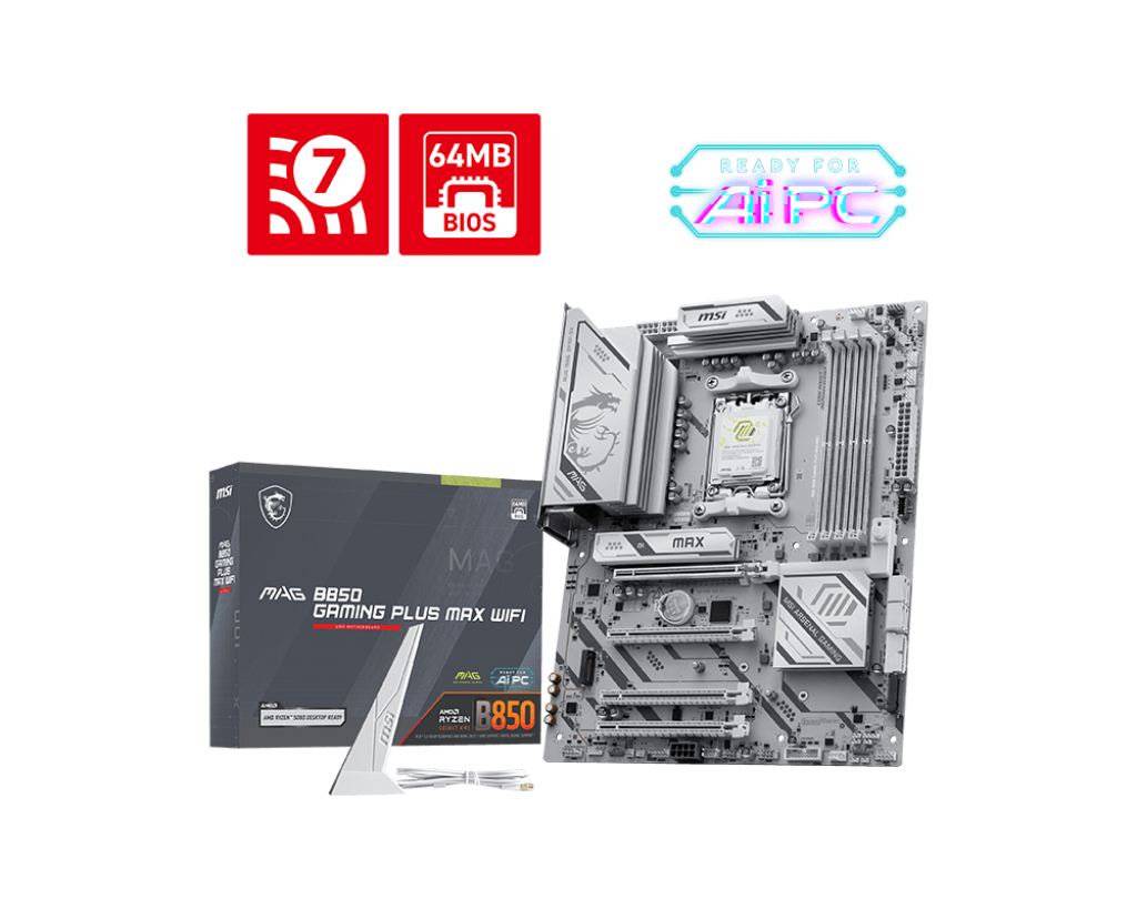 MSI MAG B850 GAMING PLUS MAX WIFI