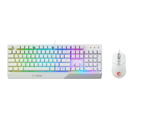 MSI Gaming Tastatur/Maus Combo VIGOR GK30 WHITE DE - MSI e-Shop | Offiziell von MSI Deutschland