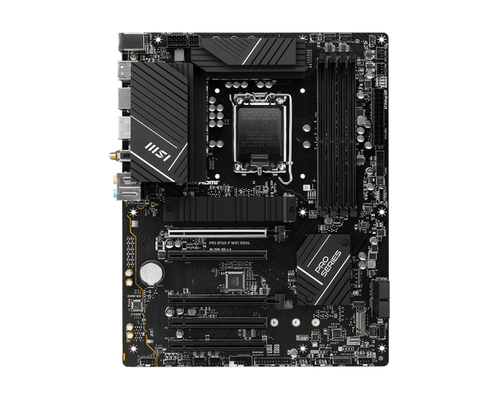 MSI Motherboard PRO B760-P WIFI DDR4
