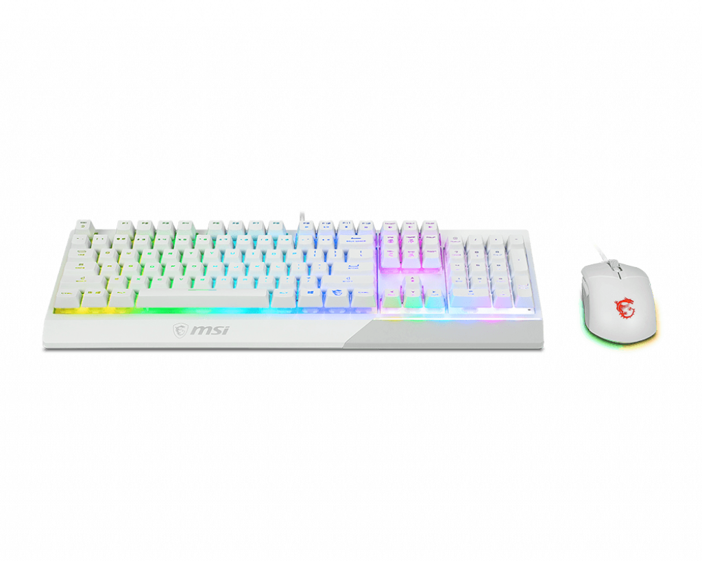 MSI Gaming Tastatur/Maus Combo VIGOR GK30 WHITE DE - MSI e-Shop | Offiziell von MSI Deutschland