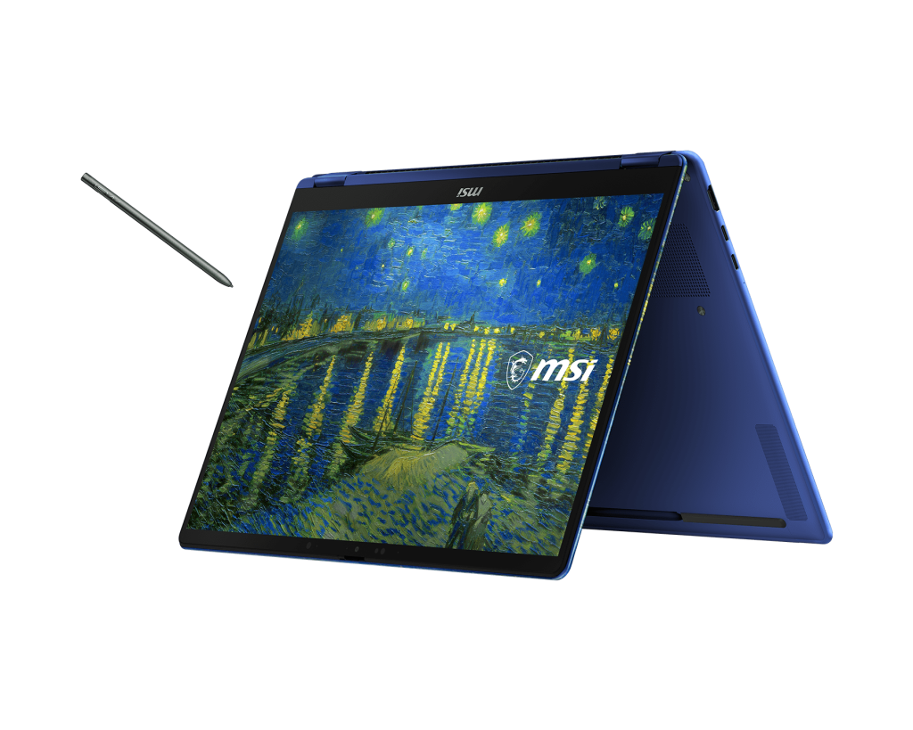 MSI Laptop Prestige 14 Flip AI+ Starry Night Over the Rhon