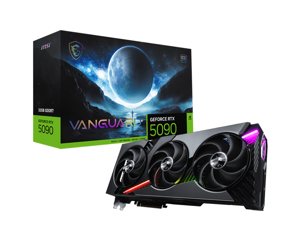 MSI Grafikkarte GeForce RTX 5090 32G VANGUARD SOC