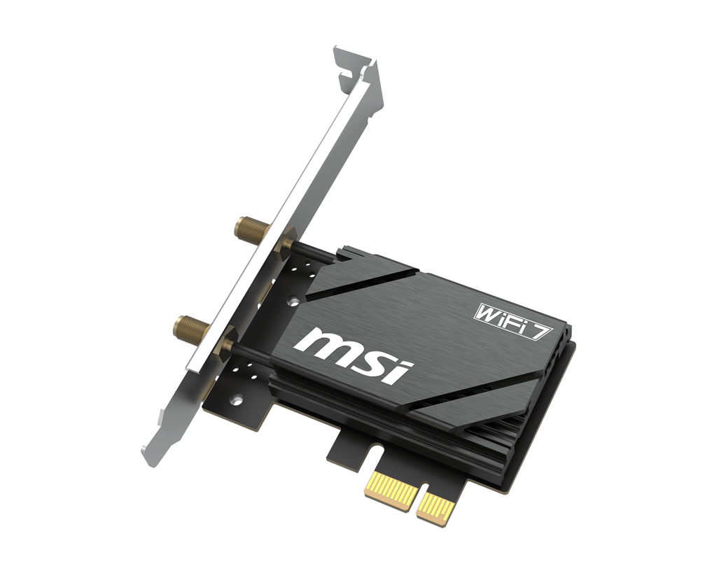 MSI WIFI 7 Wirless PCIe Card Herald BE6500