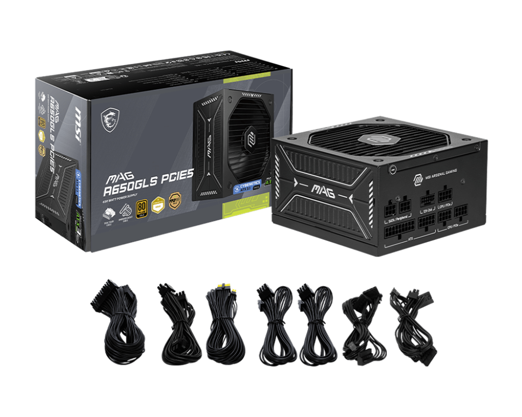 MSI Dektop PC Netzteil MAG A650GLS PCIE5