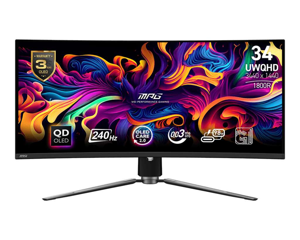 MPG 341CQPX QD-OLED | MSI Gaming Monitor