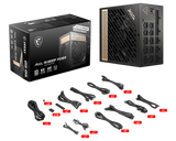 MEG Ai1300P PCIE5 : Alimentation, 1300W, 80 Plus Gold, ATX 3.0, Support GPU