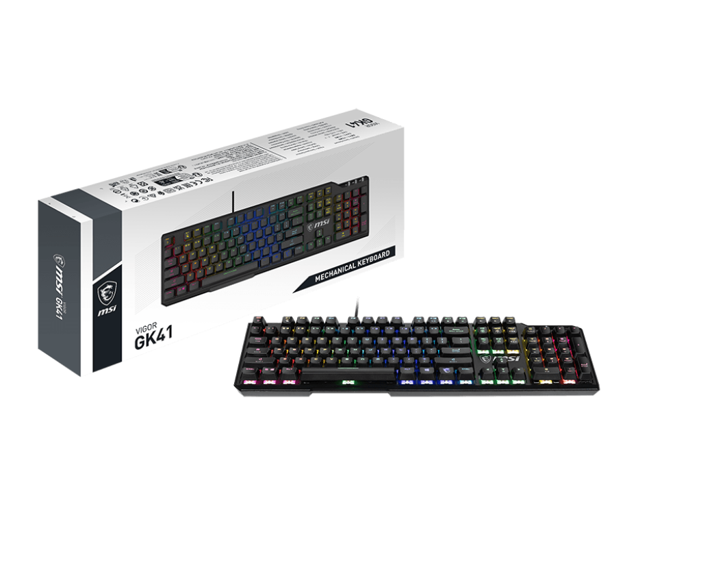 MSI Gaming Tastatur VIGOR GK41 LR DE - MSI e-Shop | Offiziell von MSI Deutschland