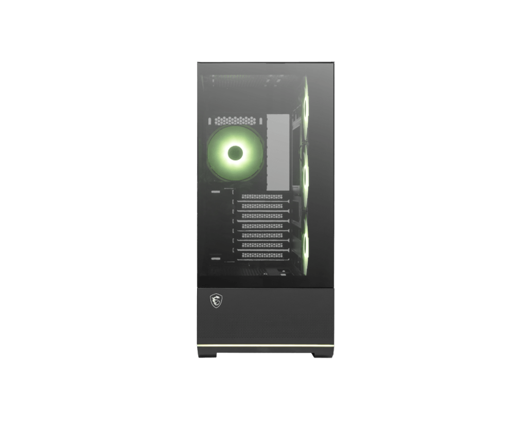 MSI MAG PANO 110R PZ WHITE PC Case | 270° Panoramic View | Mid-Tower