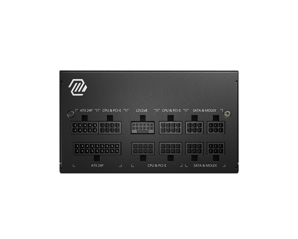 MSI Desktop PC Netzteil ATX 850Watt 80 Plus Gold MAG A850GL PCIE5