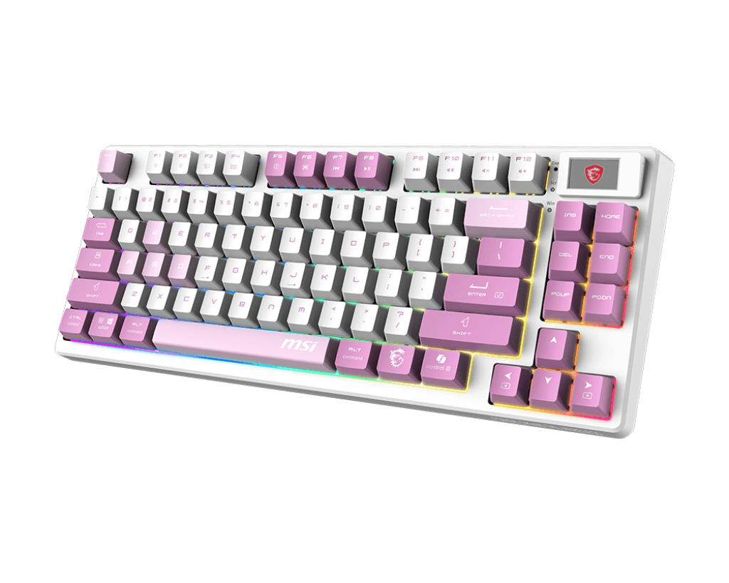 MSI FORGE GK600 TKL W VIOLET FR