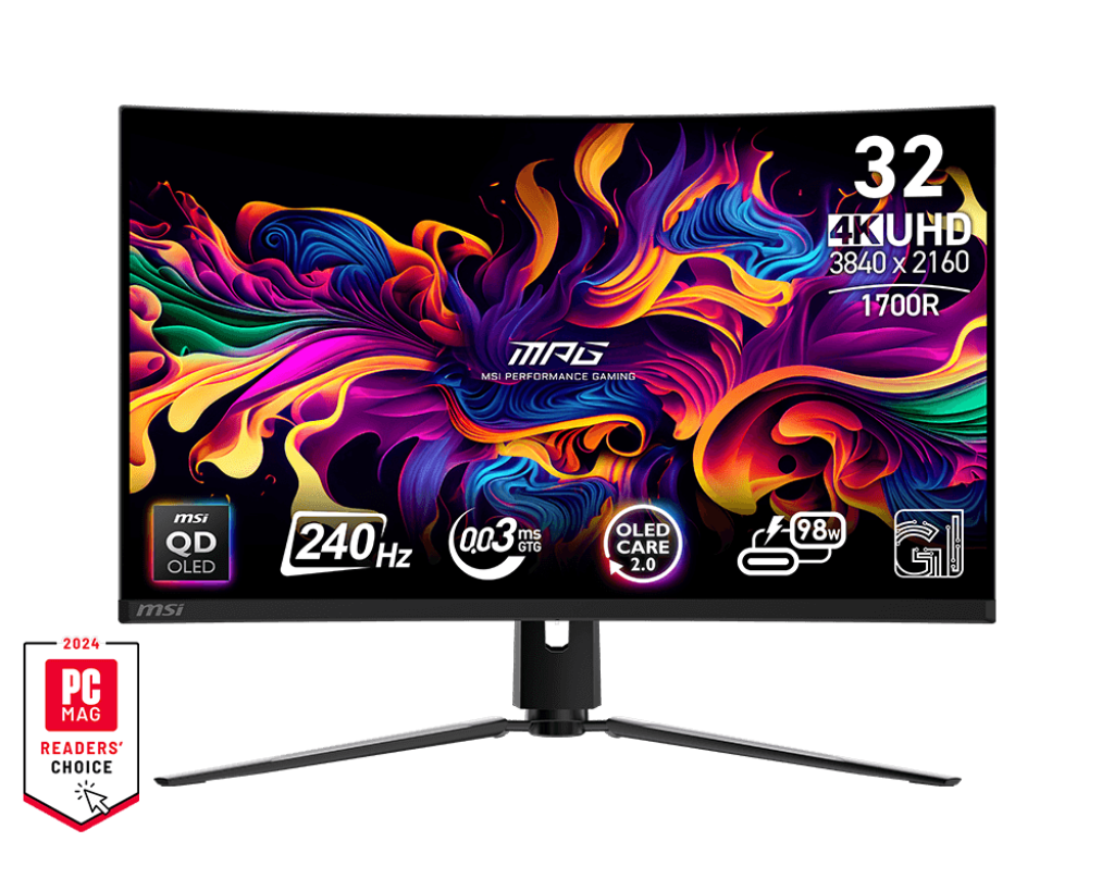 MPG 321CURX QD-OLED | MSI Gaming Monitor