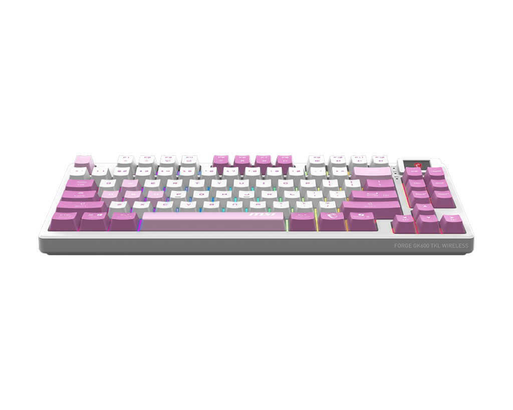 MSI FORGE GK600 TKL W VIOLET FR
