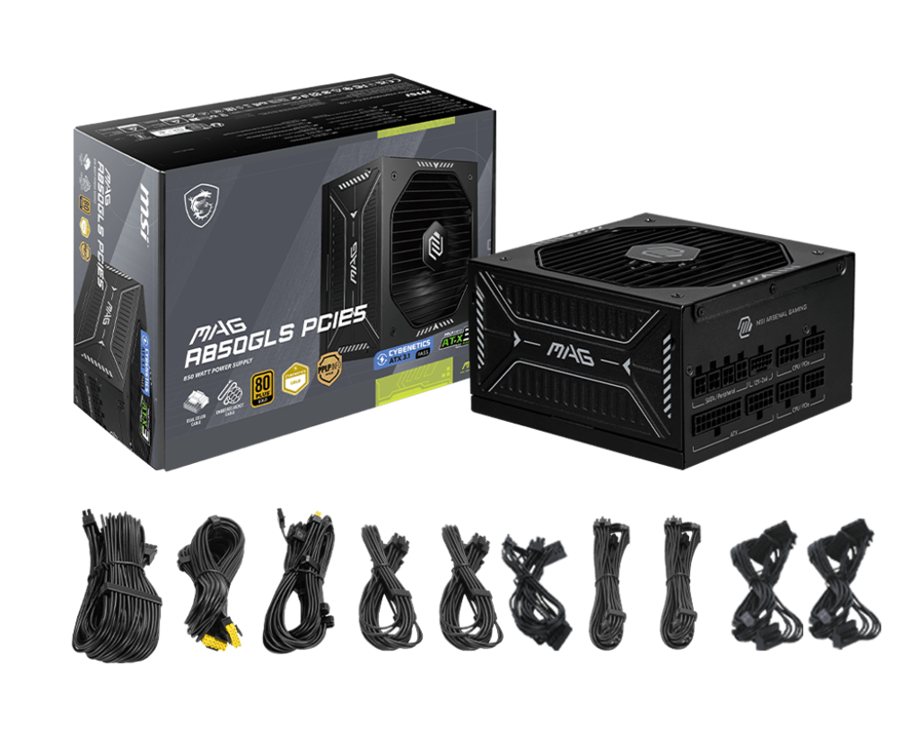 MSI Desktop PC Netzteil MAG A850GLS PCIE5