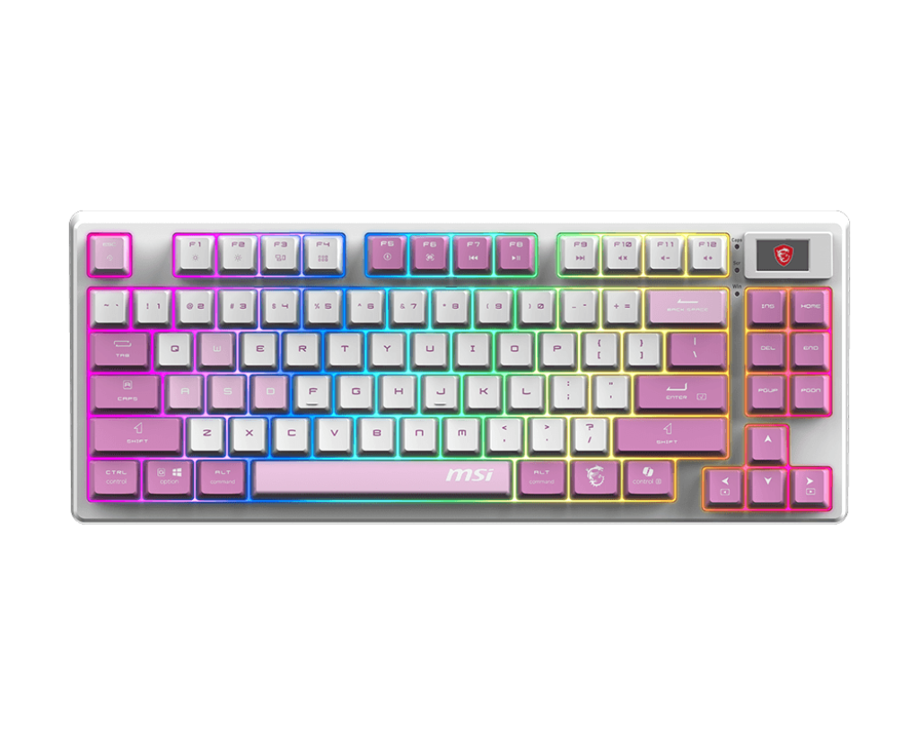 MSI FORGE GK600 TKL W VIOLET FR