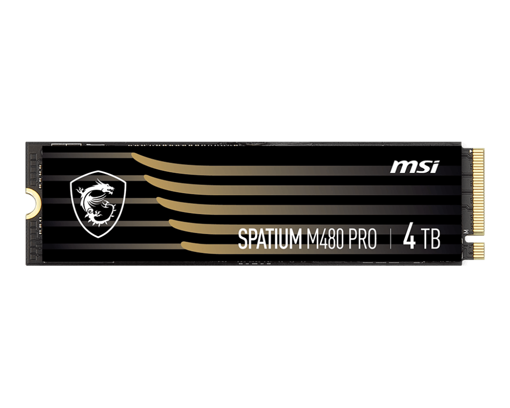 MSI SSD SPATIUM M480 PRO PCIe 4.0 NVMe M.2 4TB - MSI e-Shop | Offiziell von MSI Deutschland