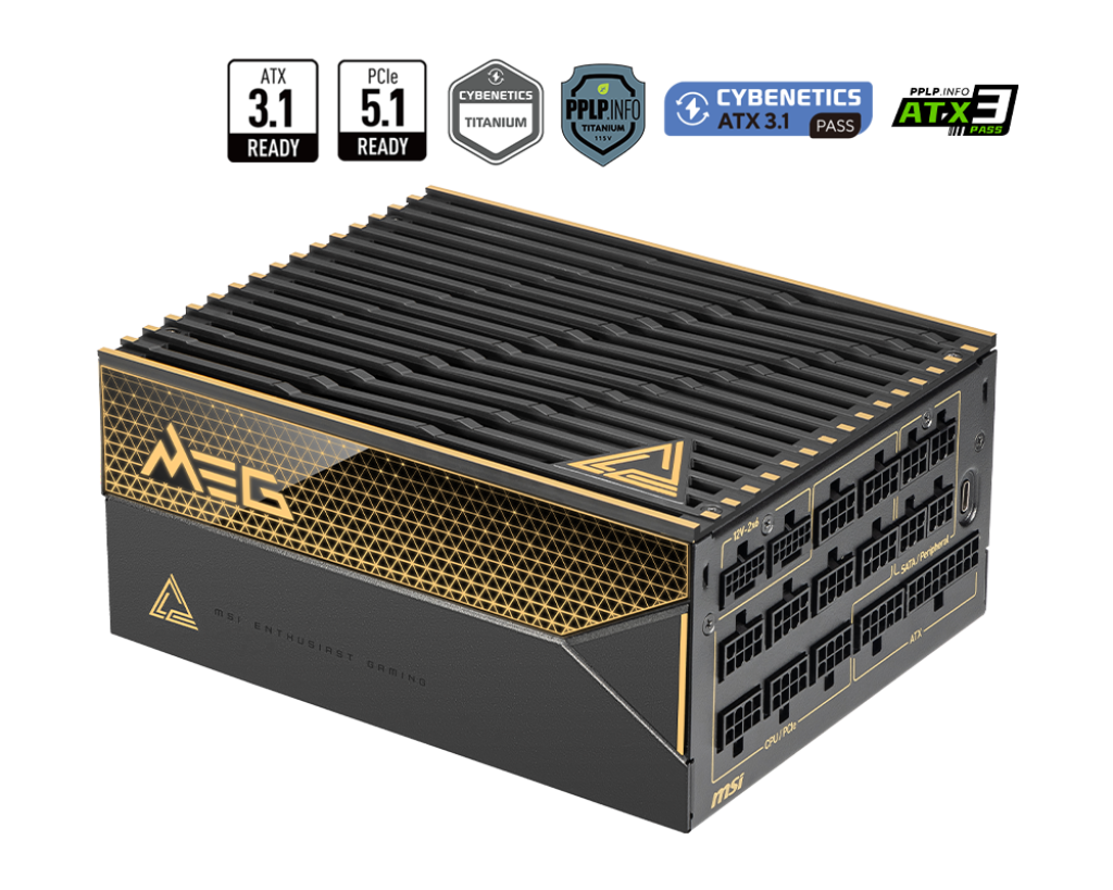 MSI MEG Ai1600T PCIE5