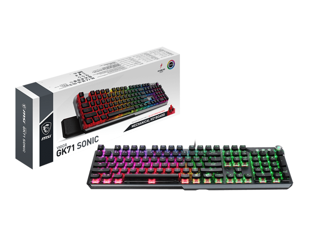 MSI Gaming Tastatur VIGOR GK71 SONIC RED DE