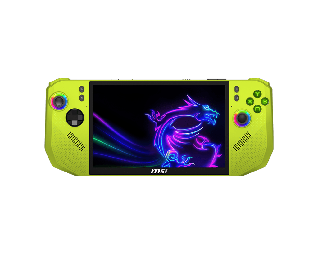 MSI Handheld PC Claw A8 BZ2EM-037 Neon Green