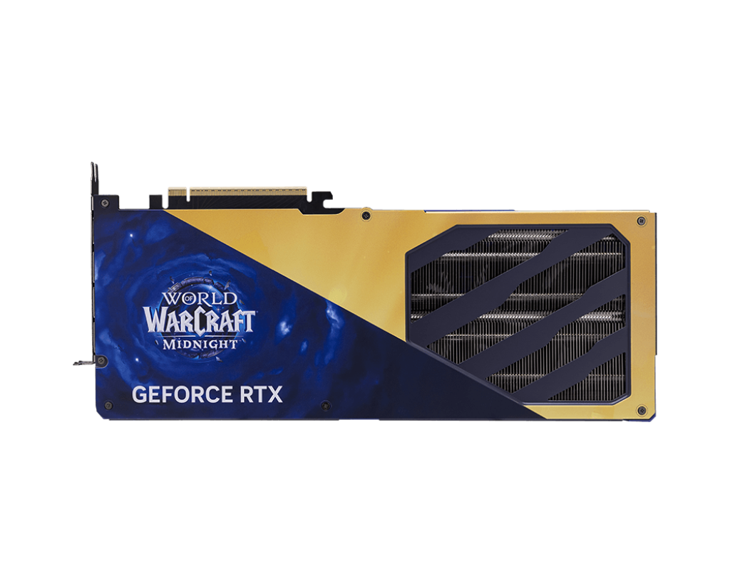 MSI Grafikkarte GeForce RTX 5070 12G World of Warcraft MIDNIGHT VOID EDITION OC