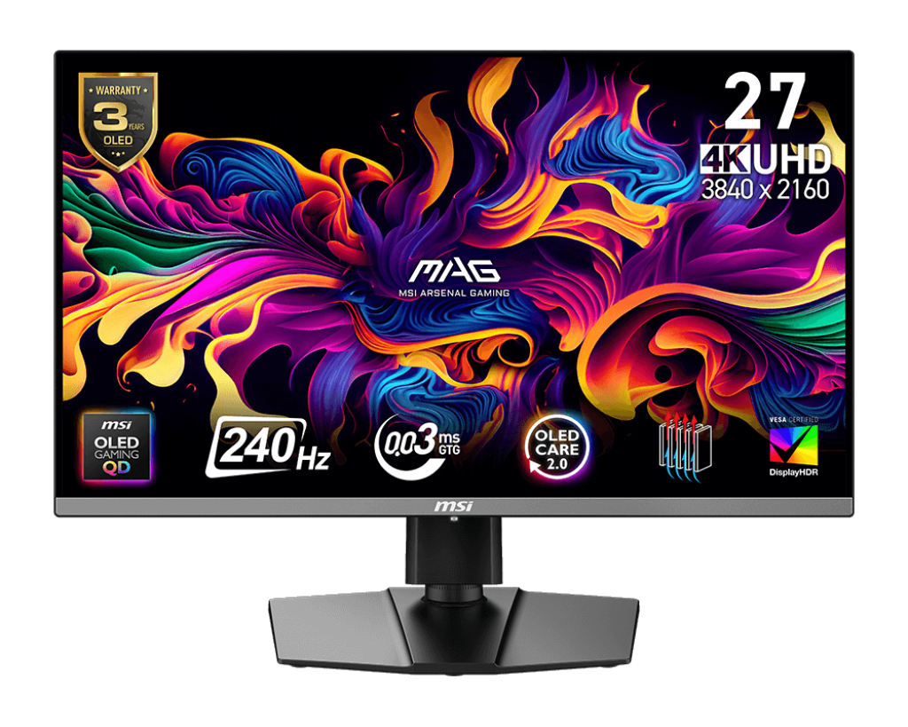 MAG 272UP QD-OLED X24 | MSI Gaming Monitor