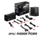 MPG A1000G PCIE5 : Alimentation, 80 Plus Gold, ATX 3.0, Support GPU