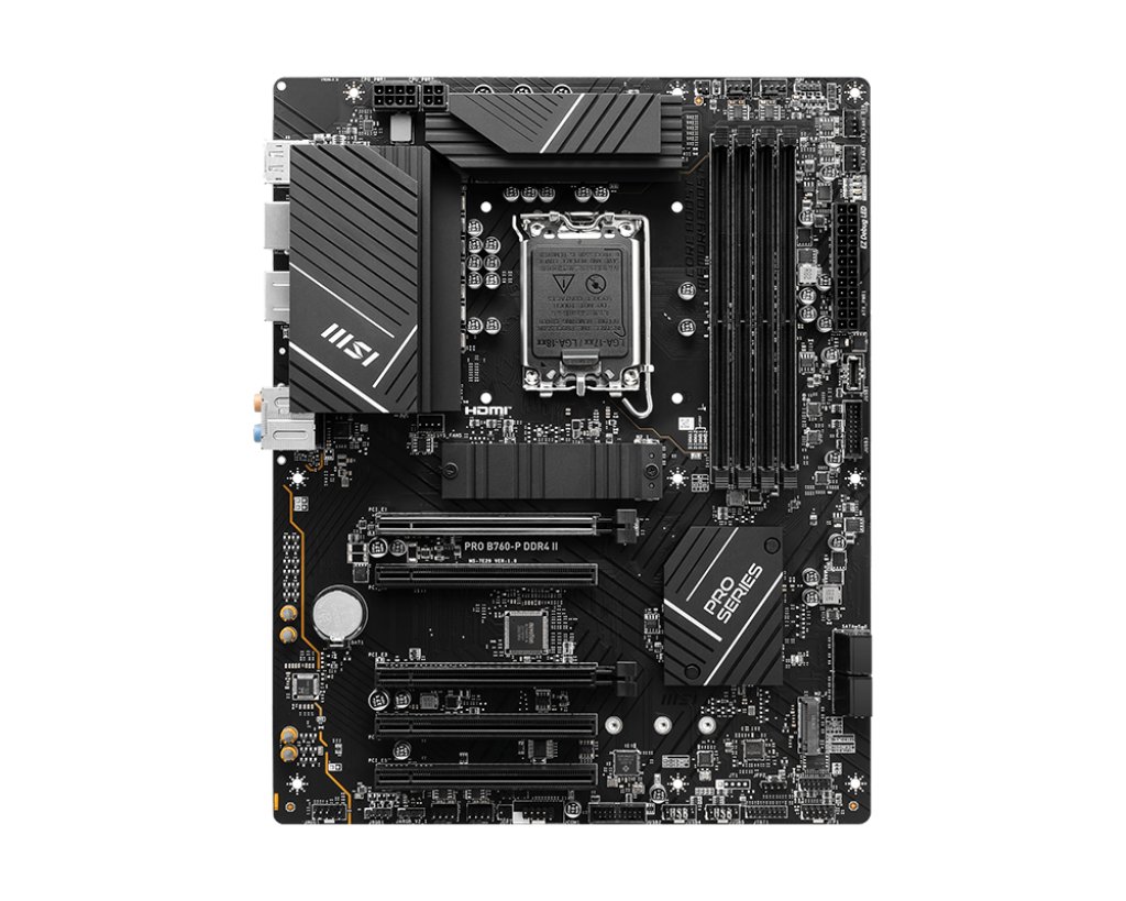 MSI Motherboard PRO B760-P DDR4 II