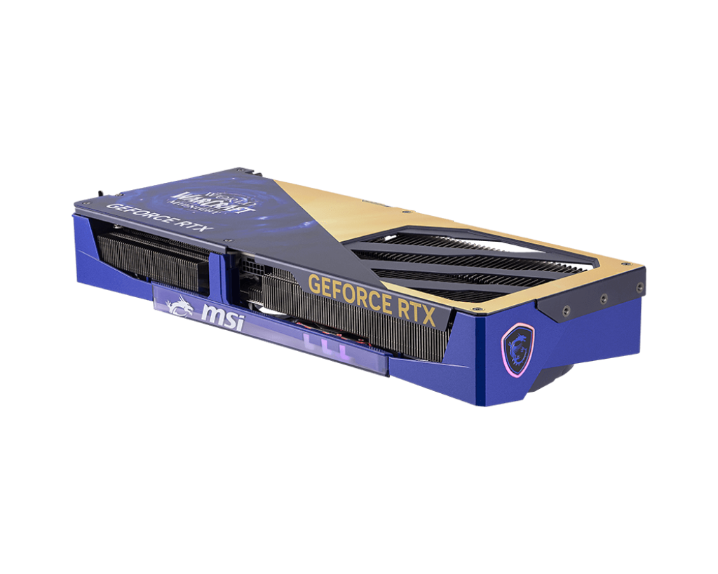 MSI Grafikkarte GeForce RTX 5070 12G World of Warcraft MIDNIGHT VOID EDITION OC