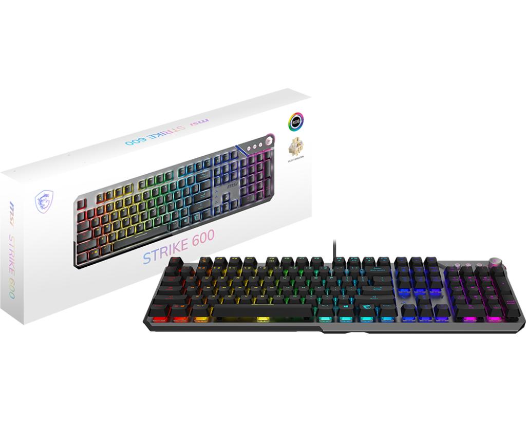 MSI Keyboard STRIKE 600 USB, Deutsch