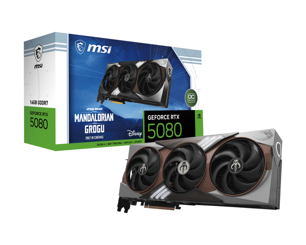 MSI Grafikkarte GeForce RTX 5080 16G The Mandalorian and Grogu Edition OC