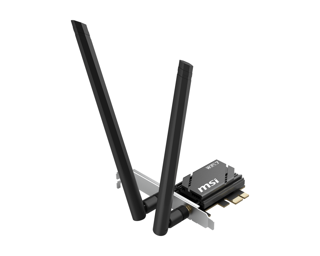 MSI WIFI 7 Wirless PCIe Card Herald BE6500