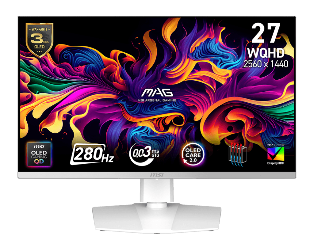 MAG 272QPW QD-OLED X28 | MSI Gaming Monitor