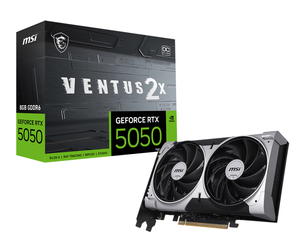 MSI Grafikkarte GeForce RTX 5050 8G VENTUS 2X OC