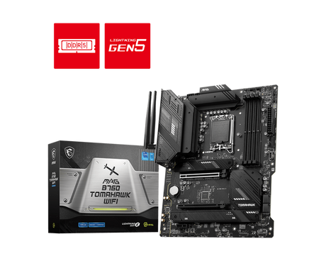 MSI Motherboard MAG B760 TOMAHAWK WIFI
